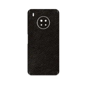 MAHOOT Dark-Brown-Leather Cover Sticker for Huawei Y9a