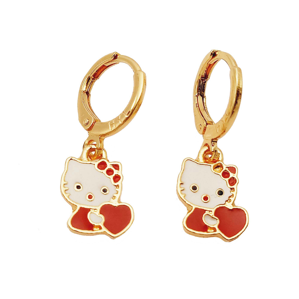 نیم ست دخترانه طرح گربه کد 253NSD