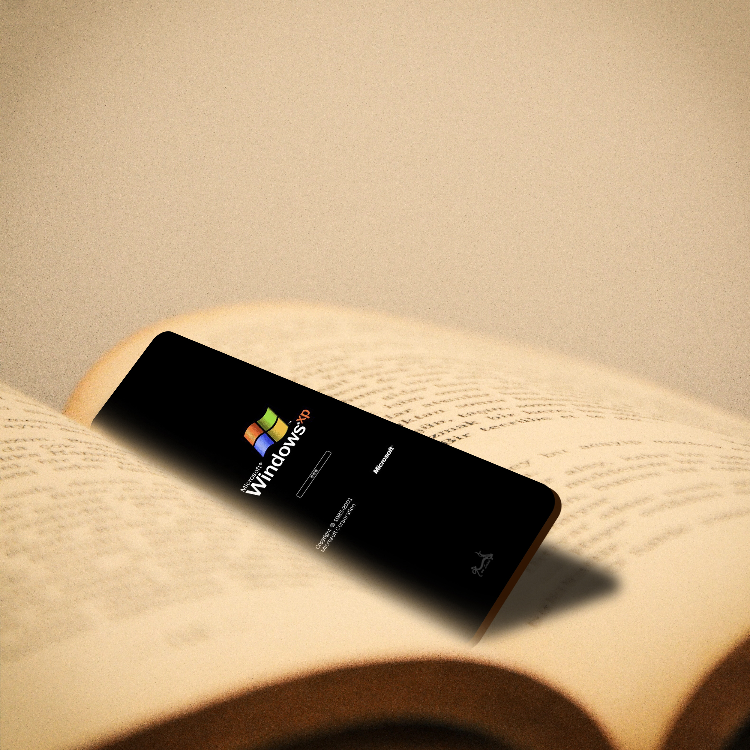 نشانگر کتاب لوکسینو مدل Windows Xp کد Bookland_167