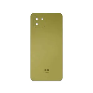 MAHOOT Matte-Gold Cover Sticker for Samsung Galaxy A03