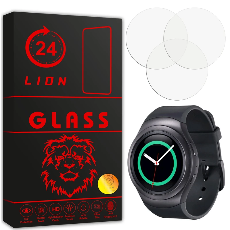 محافظ صفحه نمایش لاین مدل RB007 مناسب برای ساعت هوشمند سامسونگ Galaxy Watch Gear S2 بسته سه عددی