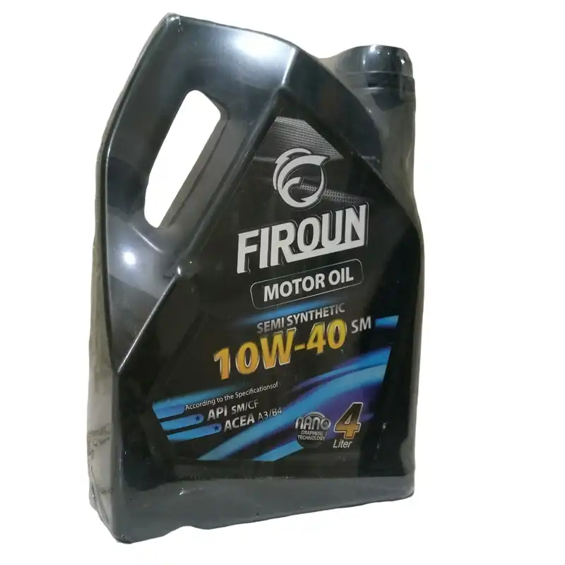 روغن موتور خودرو فیرون مدل Nano GRAPHENE 10W-40 SM حجم 4 لیتر