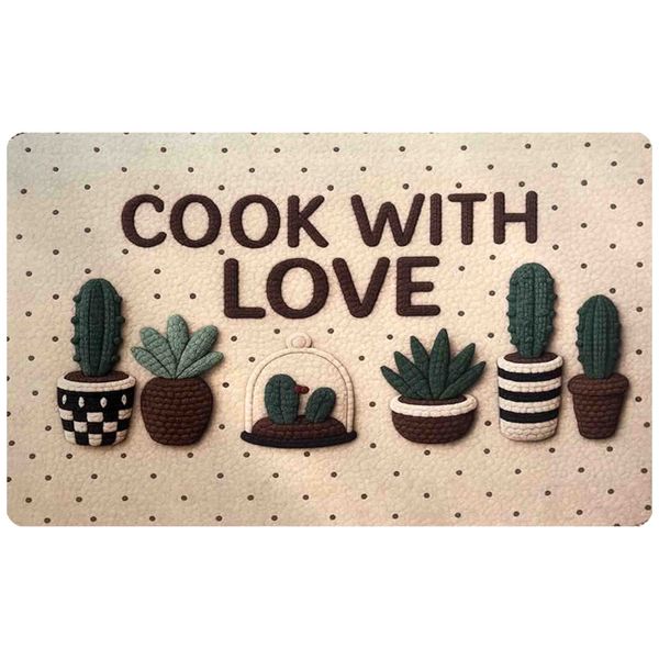 پادری مدل اسفنجی طرح ترک کد RS.144 سایز 70x50 سانتی‌متر مناسب برای فضای داخلی