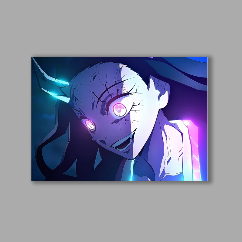 تابلو شاسی مدل انیمه شیطان کش Demon Slayer کد LA-10446