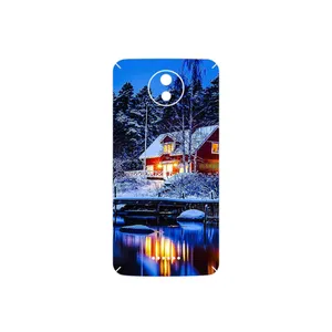 MAHOOT Winter Season Cover Sticker for Motorola Moto C Plus