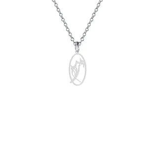 گردنبند نقره زنانه هایکا مدل دوستت دارم کد n.ha2-593