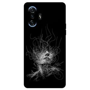 Megafone Face Sketch 7423 Cover For Xiaomi Redmi K40 Gaming