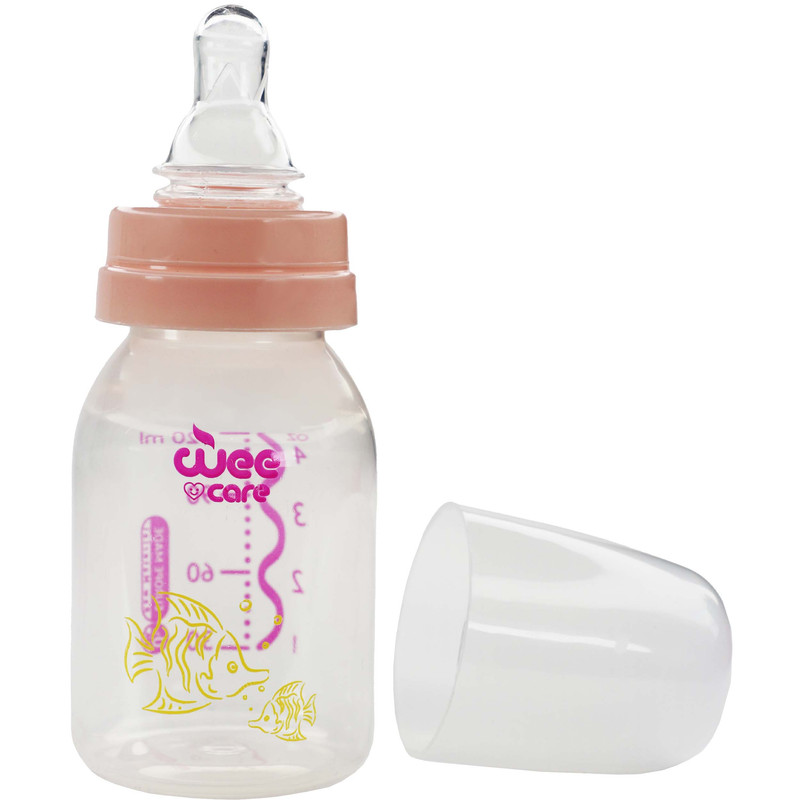 شیشه شیر وی کر مدل دهانه استاندارد کد B325 گنجایش 125 میلی لیتر