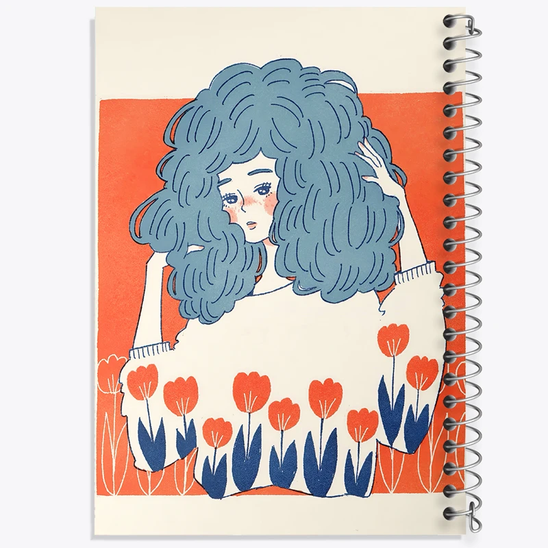 دفتر لیست خرید 50 برگ خندالو طرح دخترانه کد F7378