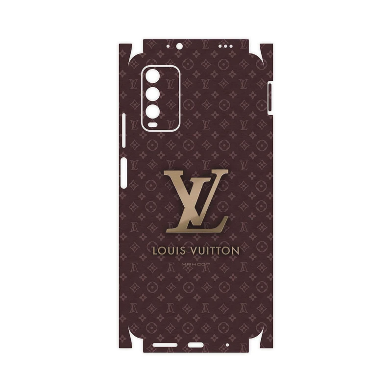 برچسب پوششی ماهوت مدل LOUIS-VUITTON-Logo-FullSkin مناسب برای گوشی موبایل شیائومی Redmi Note 9 4G