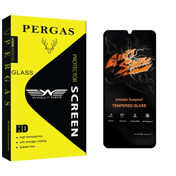 محافظ صفحه نمایش وایلی نایس مدل Pergas Anti Static مناسب برای گوشی موبایل سامسونگ Galaxy A31 / A32 4G / F22