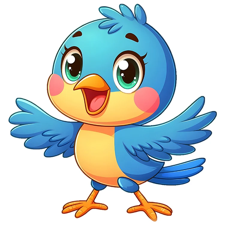 استیکر پارچه و لباس پاد آفرین مدل گنجشک کد DKST648