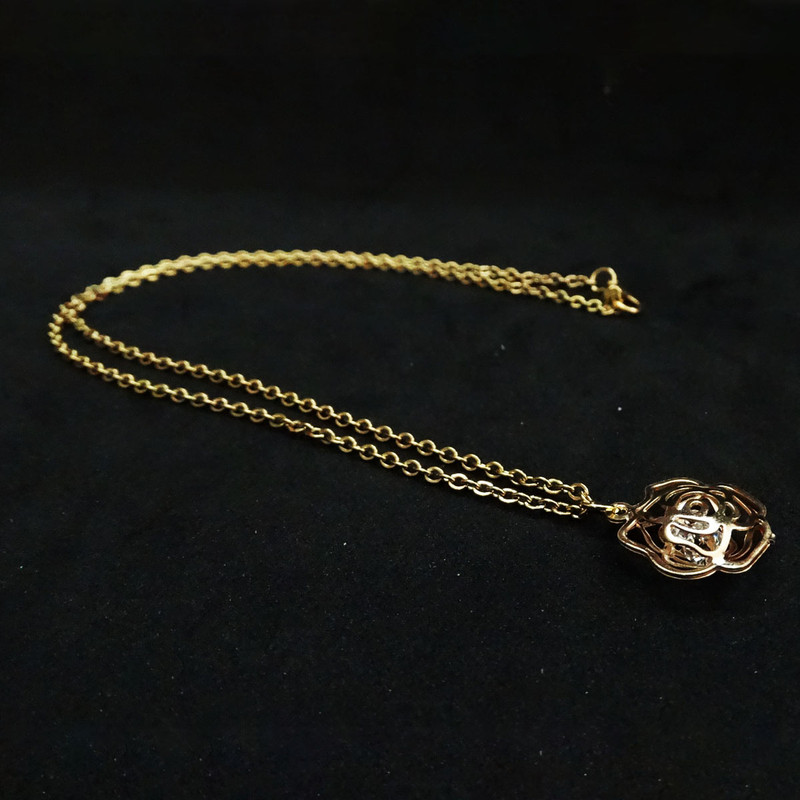 گردنبند دخترانه مدل رزگل نگین کد GRS 35 گردنبند دخترانه مدل رزگل نگین کد GRS 35