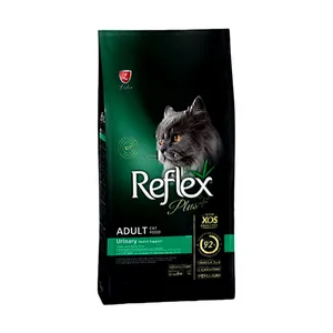 غذای خشک گربه یورینری رفلکس پلاس Urinary طعم مرغ 1.5 کیلوگرم