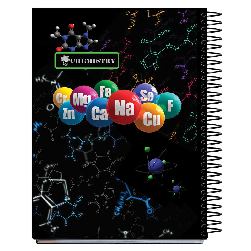 دفتر مشق 100 برگ تیما مدل شیمی