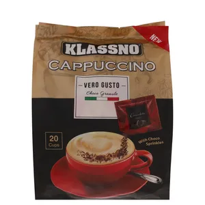 کاپوچینو با پودر شکلات کلسنو - 25 گرم بسته 20 عددی