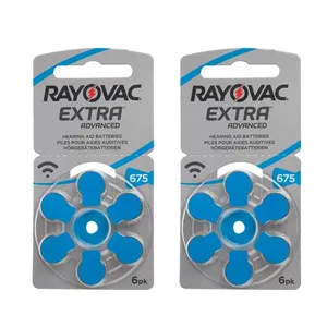 باتری سمعک ریوواک مدل  675 بسته 12 عددی