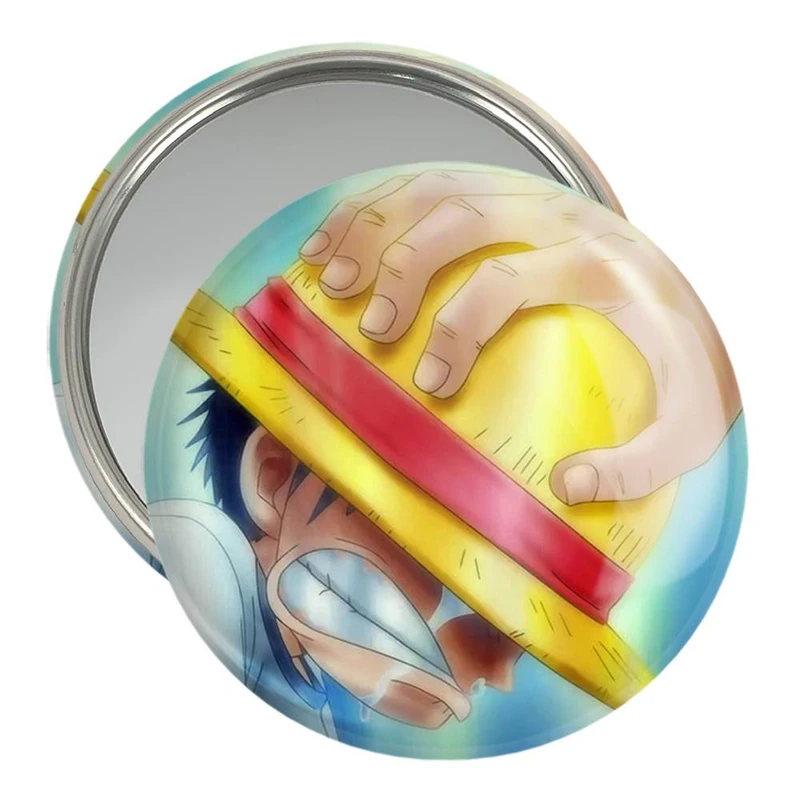 آینه جیبی خندالو مدل لوفی دی مانکی انیمه وان پیس One Piece  کد 11436