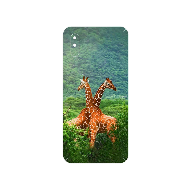 برچسب پوششی ماهوت مدل Giraffe مناسب برای گوشی موبایل شیائومی Redmi 9i Sport