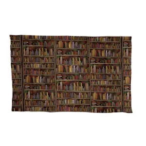 کاغذ کادو ترمه طراحان ایده مدل کتابخونه کد 1411  بسته 10 عددی