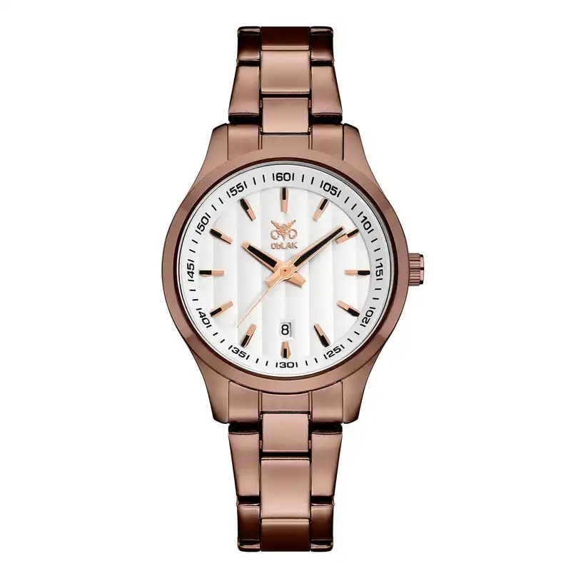 ست ساعت مچی عقربه ای زنانه و مردانه اوبلاک مدل 72703