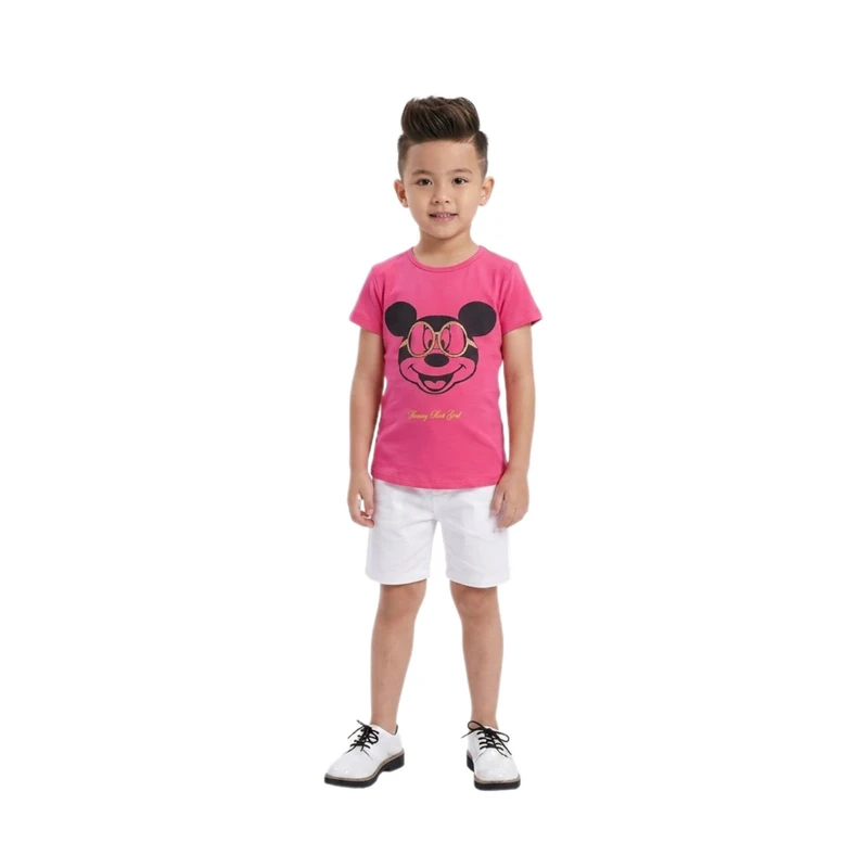 تی شرت آستین کوتاه بچگانه مدل Mickey Mouse