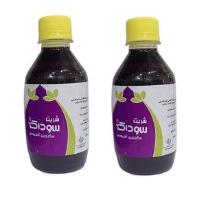 شربت تقویت بدن سکنجبین افتیمونی سوداک - 240 میلی لیتر مجموعه 2 عددی