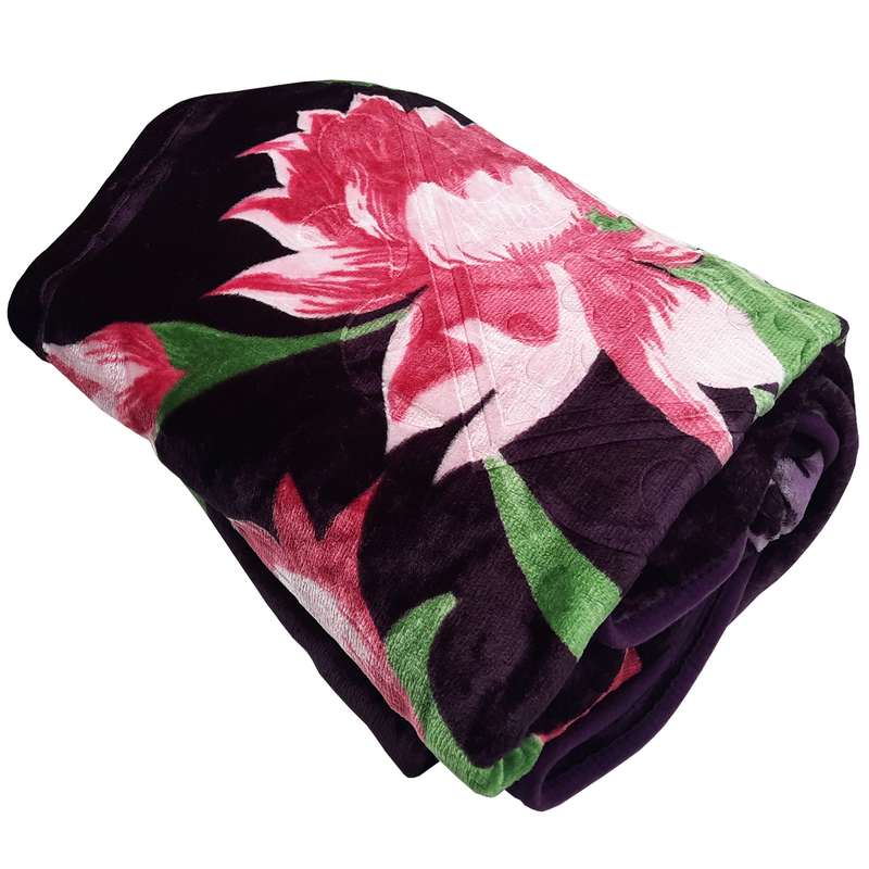  پتو نرمینه بافت مدل Nasim-010 سایز 210x230 سانتی متر