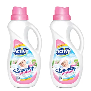 مایع لباسشویی اکتیو مدل white Baby مجموعه 2 عددی