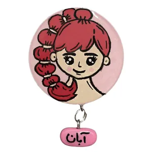  مگنت مدل رزینی طرح ماهای تولد کد 8