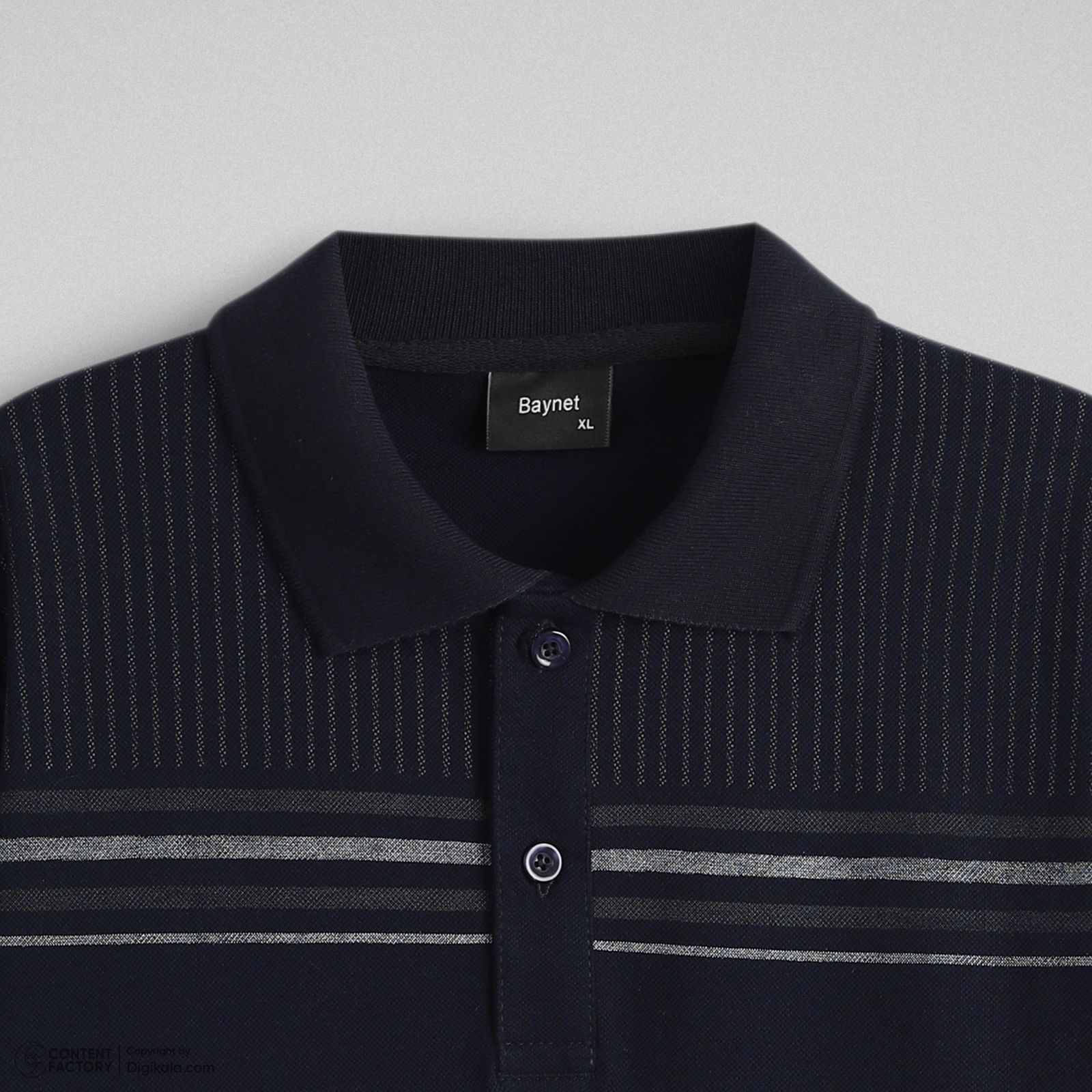 پولوشرت آستین کوتاه مردانه باینت مدل 837-1 -  - 5