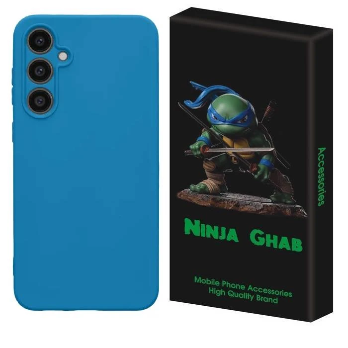کاور نینجا قاب مدل سیلیکونی پاک کنی مناسب برای گوشی موبایل سامسونگ Galaxy S24 FE