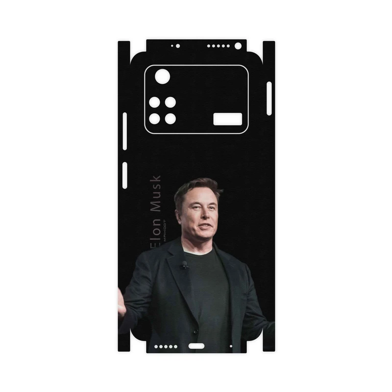 برچسب پوششی ماهوت مدل Elon-Musk-FullSkin مناسب برای گوشی موبایل شیائومی Poco M4 Pro 4G