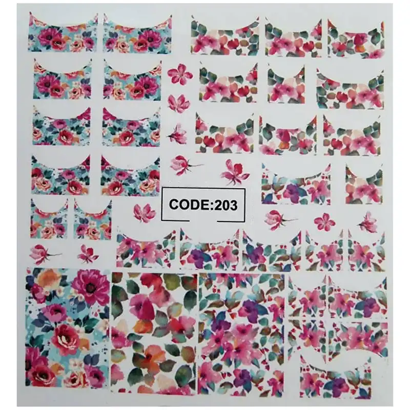 لنز ناخن مدل CODE203