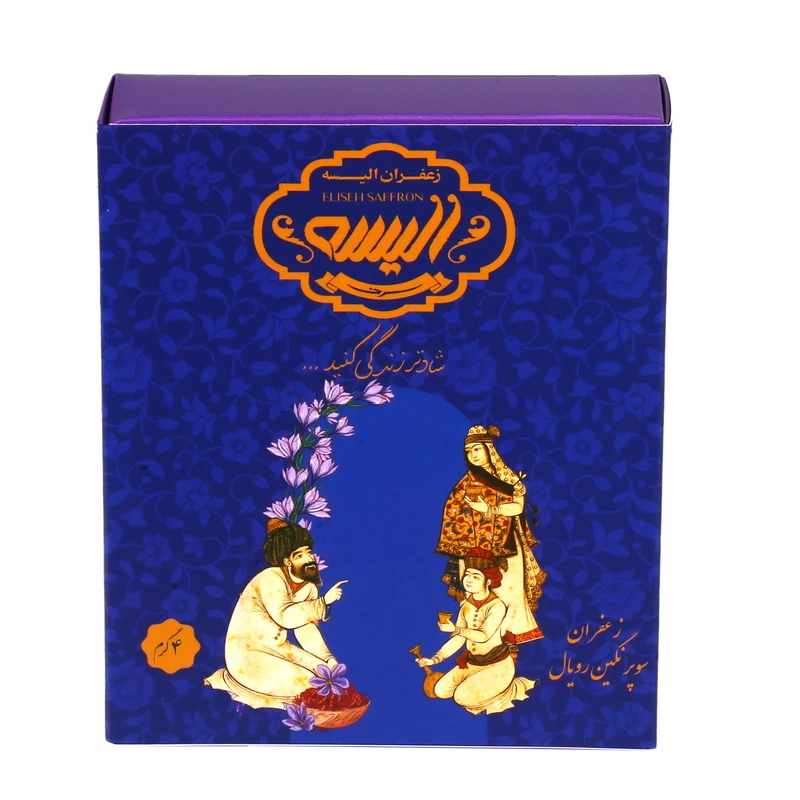زعفران ترنج فیروزه ای الیسه سرخ - 4 گرم