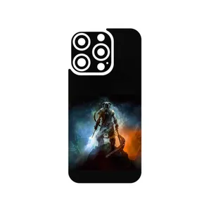 MAHOOT Skyrim Game Series Cover Sticker for Apple iPhone 15 Pro
