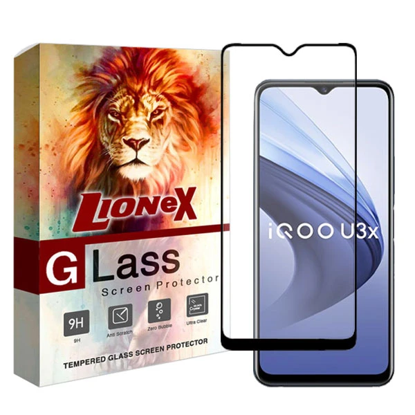 محافظ صفحه نمایش سرامیکی مات لایونکس مدل MCERAMLION مناسب برای گوشی موبایل ویوو  iQOO U3x