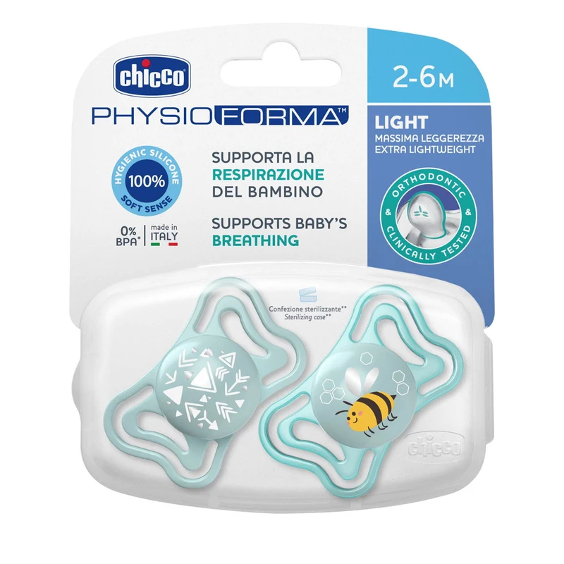 پستانک ارتودنسی چیکو مدل A71037.21 بسته دو عددی