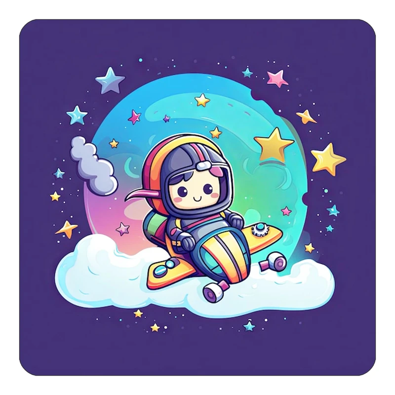 مگنت کاکتی طرح فضانورد مدل mp49120