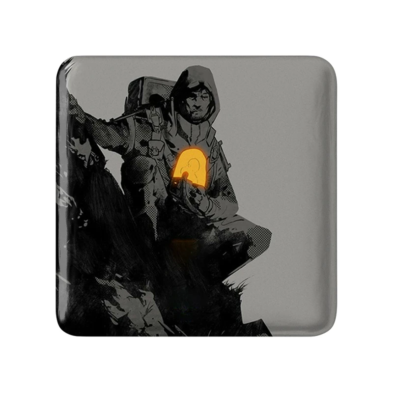 مگنت خندالو طرح بازی دث استرندینگ (Death Stranding) مدل مربعی کد 35125