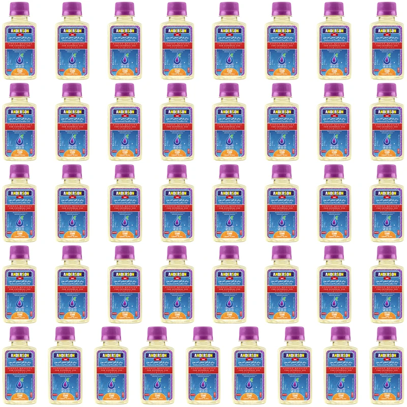 پارافین مایع صنعتی اندرسون مدل S200 حجم 120 میلی لیتر بسته 41 عددی