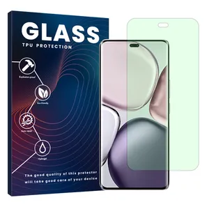 Glass Hydrogel model anti green Screen Protector for Honor X9c mobile phone