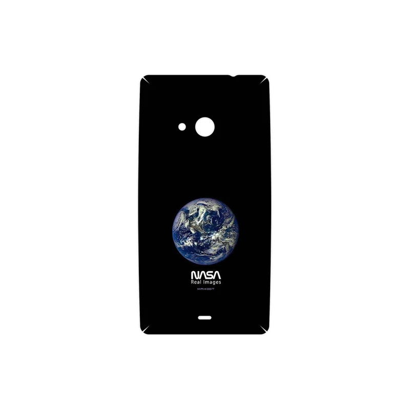 برچسب پوششی ماهوت مدل NASA Home Earth مناسب برای گوشی موبایل مایکروسافت Lumia 535