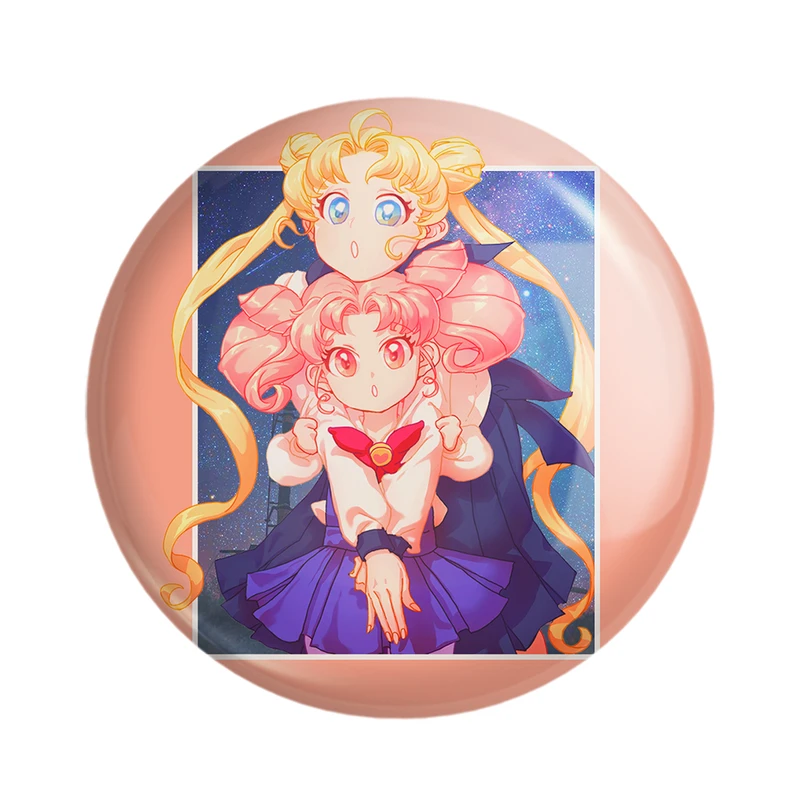 مگنت خندالو طرح چیبیوسا و اوساگی تسوکینو انیمه سیلور مون Sailor Moon کد 17448