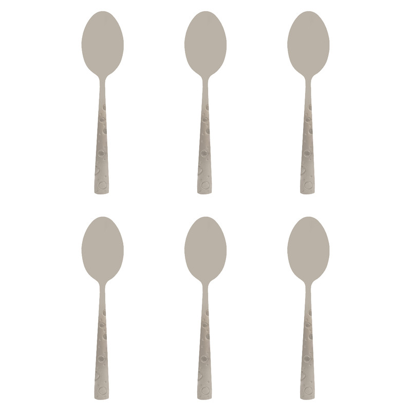 قاشق چای خوری کد spring home بسته 6 عددی