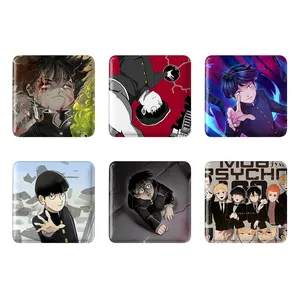مگنت خندالو طرح انیمه موب سایکو Mob Psycho 100 کد 1543A مجموعه 6 عددی
