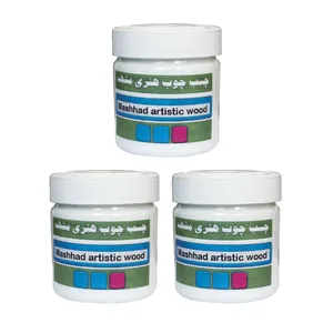 چسب چوب هنری مشهد مدل M-240-3 حجم 240 میلی لیتر مجموعه 3 عددی