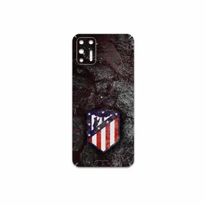 MAHOOT Atletico de Madrid Cover Sticker for Motorola Moto G9 Plus