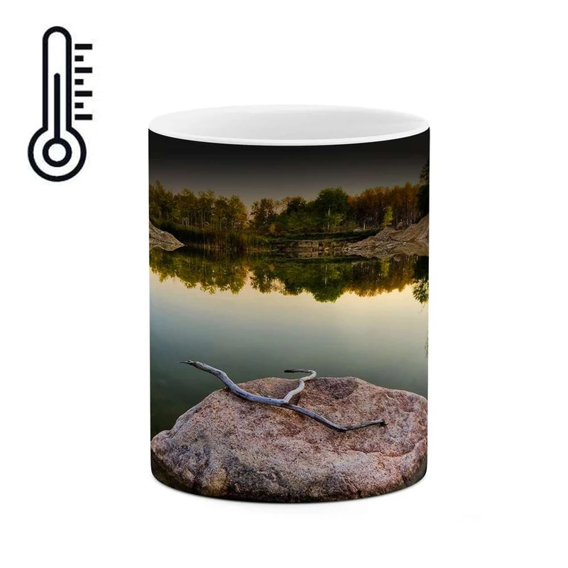 ماگ حرارتی کاکتی مدل منظره کد mgh10752