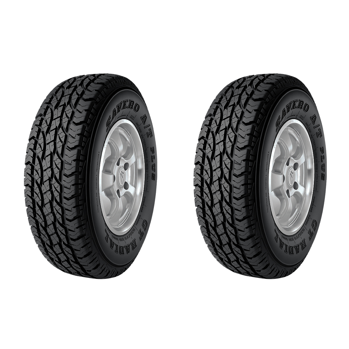 لاستیک خودرو جی تی رادیال مدل SAVERO A/T PLUS سایز 245/70R16 - دو حلقه